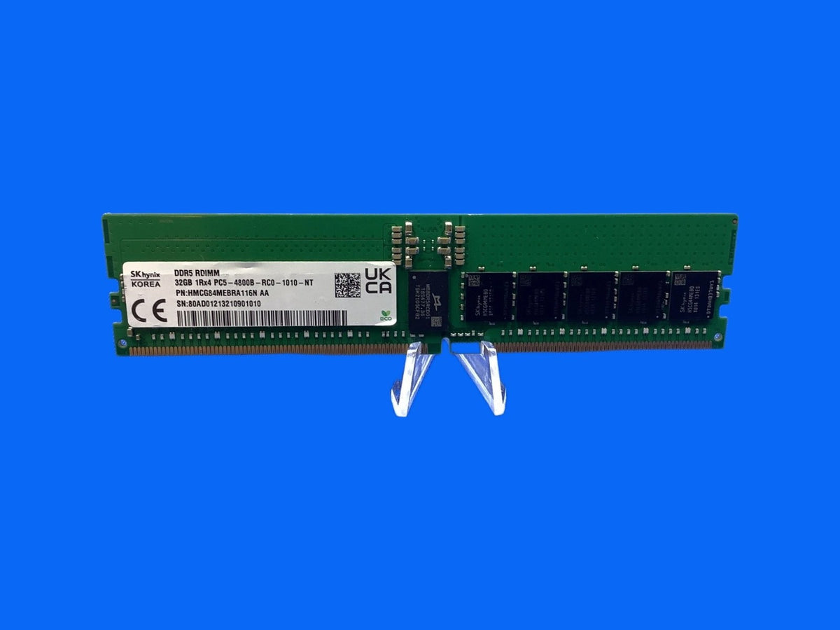 HMCG84MEBRA116N  HYNIX 32GB (1X32GB) 1RX4 PC5-4800B ECC RDIMM MEMORY