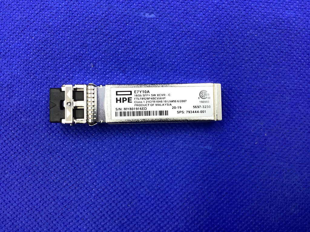 NEW E7Y10A HP 16Gb SFP+ short wave SW XCVR-C transceiver 793444-001 680540-001