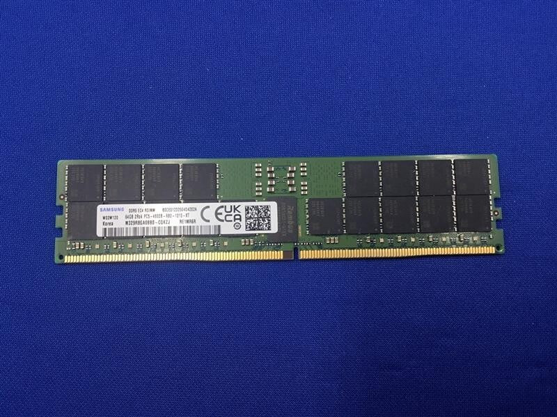 M329R8GA0BB0-CQK SAMSUNG 64GB (1X64GB) 2RX4 PC5-4800B MEMORY