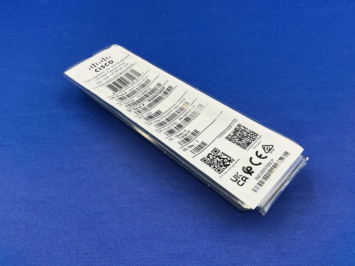 NEW QSFP-100G-FR-S CISCO 100GBASE-FR1 QSFP  2km over SMF Transceiver