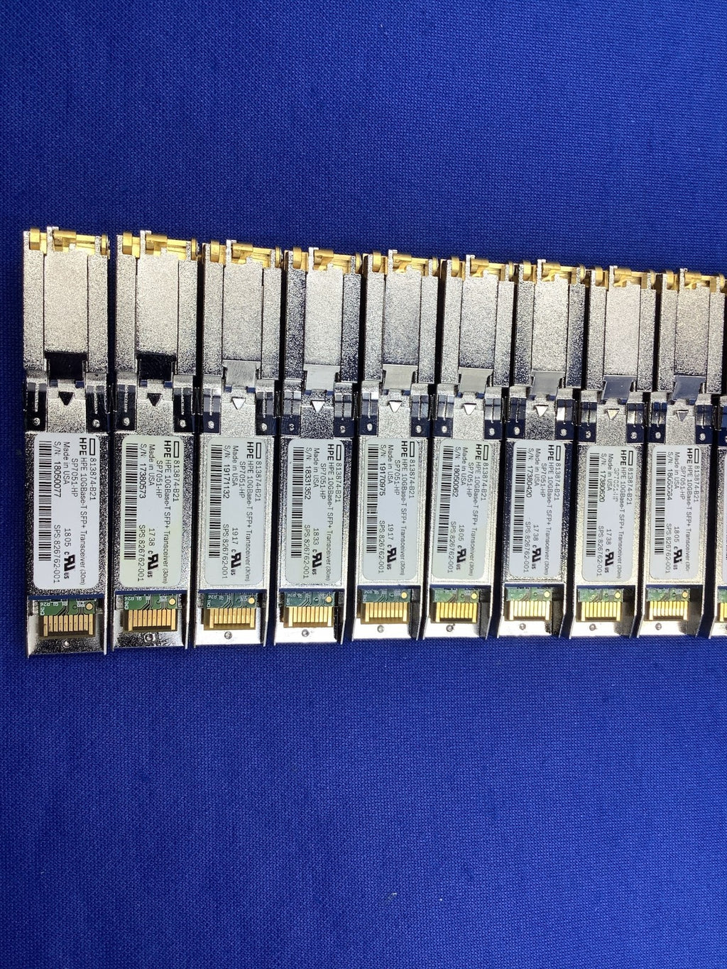 813874-B21 HPE 10GBase-T SFP+ Transceiver 826762-001 SP7051-HP 813876-001
