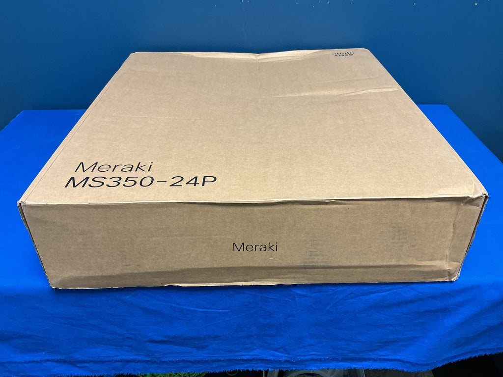 Cisco Meraki MS350-24P-HW 24 Ports L3 Cloud Managed Switch UNCLAIMED