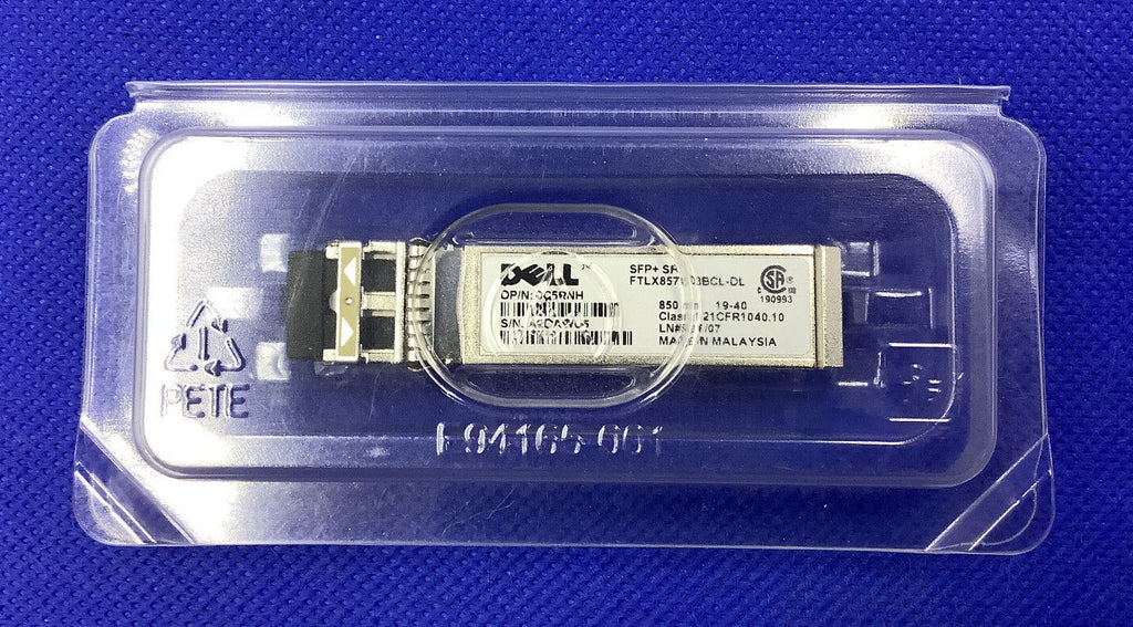 C5RNH DELL 0C5RNH 10GBASE-SR 850nm SFP + SR TRANSCEIVER FTLX8574D3BCL-DL