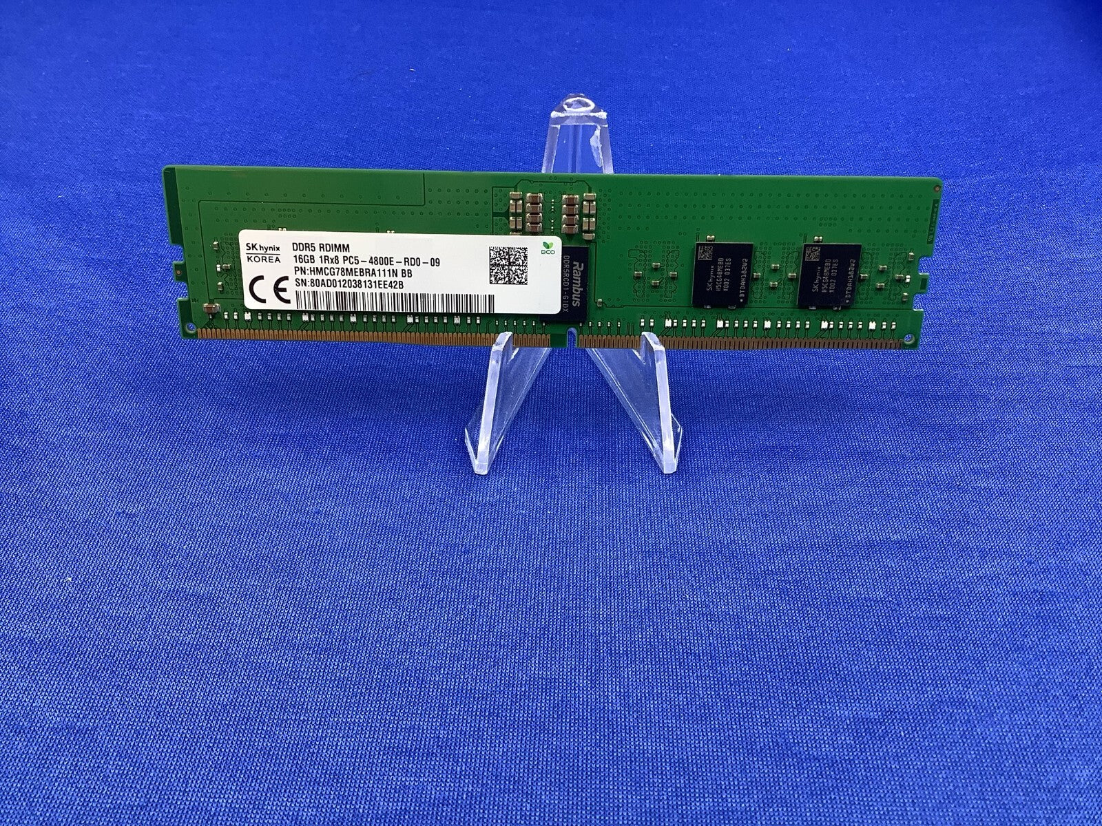 HMCG78MEBRA111N HYNIX 16GB (1x16GB) 1Rx8 PC5-4800E RDIMM MEMORY