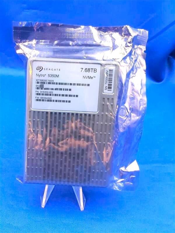 XP7680SE70035 Seagate Nytro 5350M 7.68TB U.3 4.0 NVME SSD New