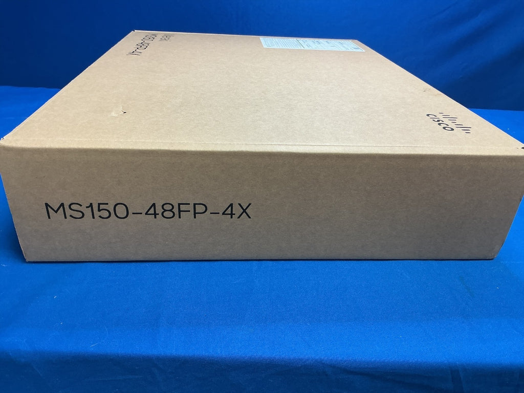 Cisco Meraki MS150-48FP-4X 48-Port PoE Managed Ethernet Switch UNCLAIMED