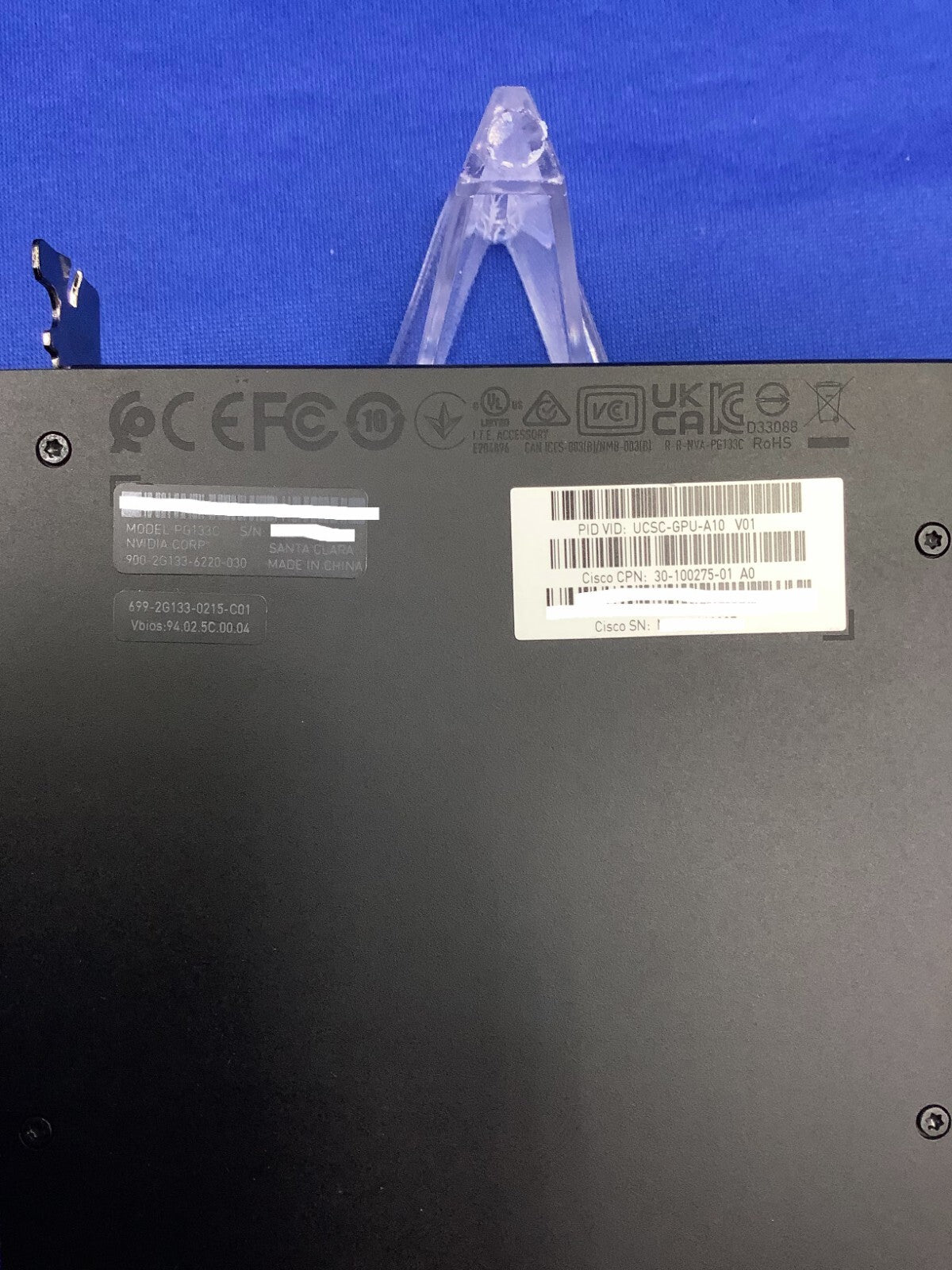 NVIDIA A10 24GB GDDR6 GPU Passive CoolerComputing Accelerator Tesla A10