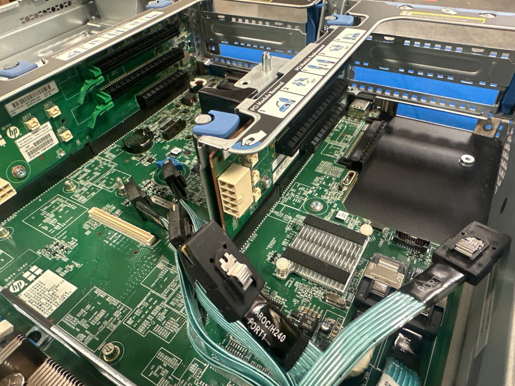 HPE PROLIANT DL380 GEN9 24SFF 775400-001 SERVER W/ Heatsink Fan 800W PSU