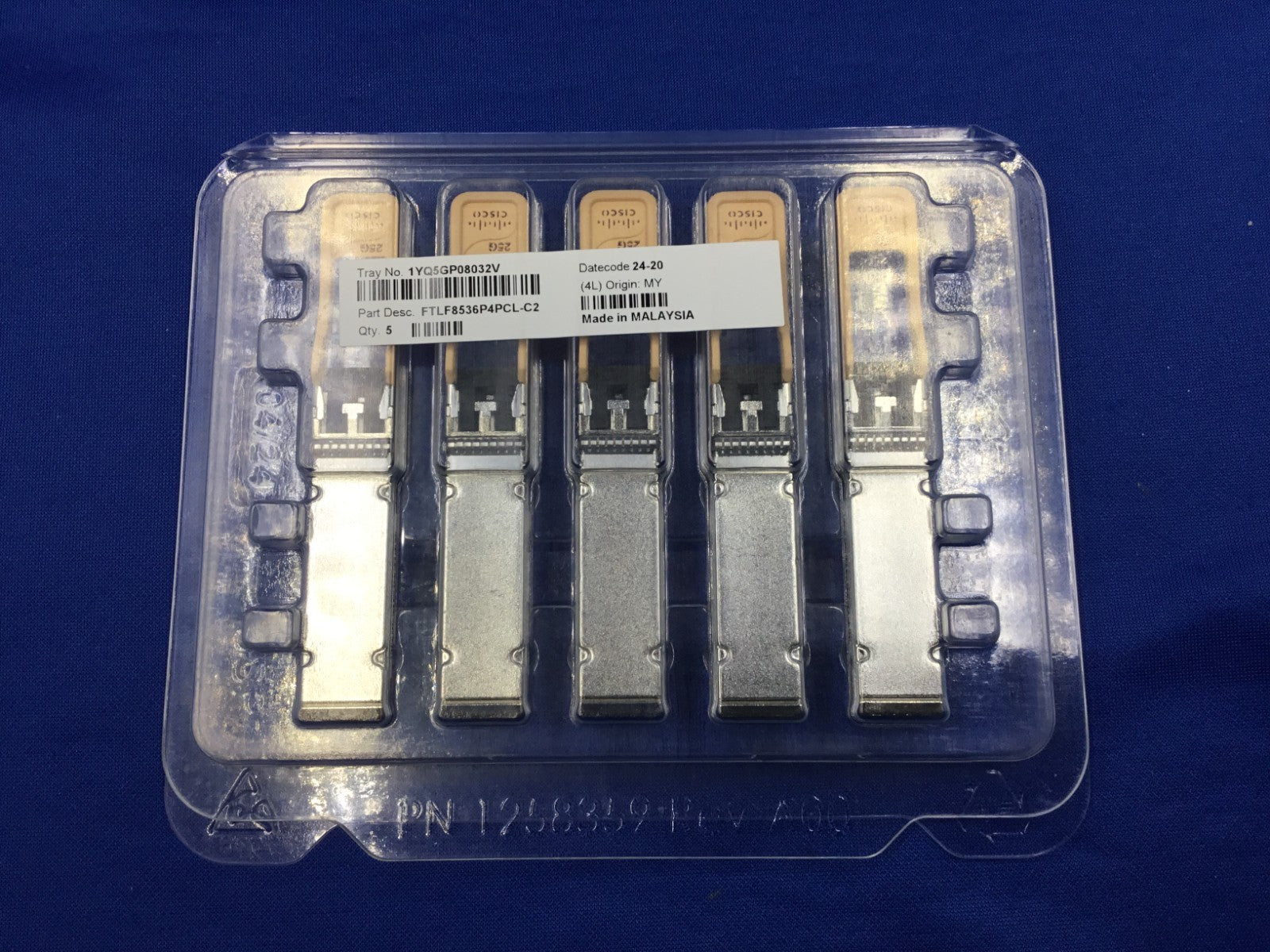 SFP-25G-SR-S Cisco 25GBASE-SR SFP28 Transceiver Module 850nm 100m MMF LC