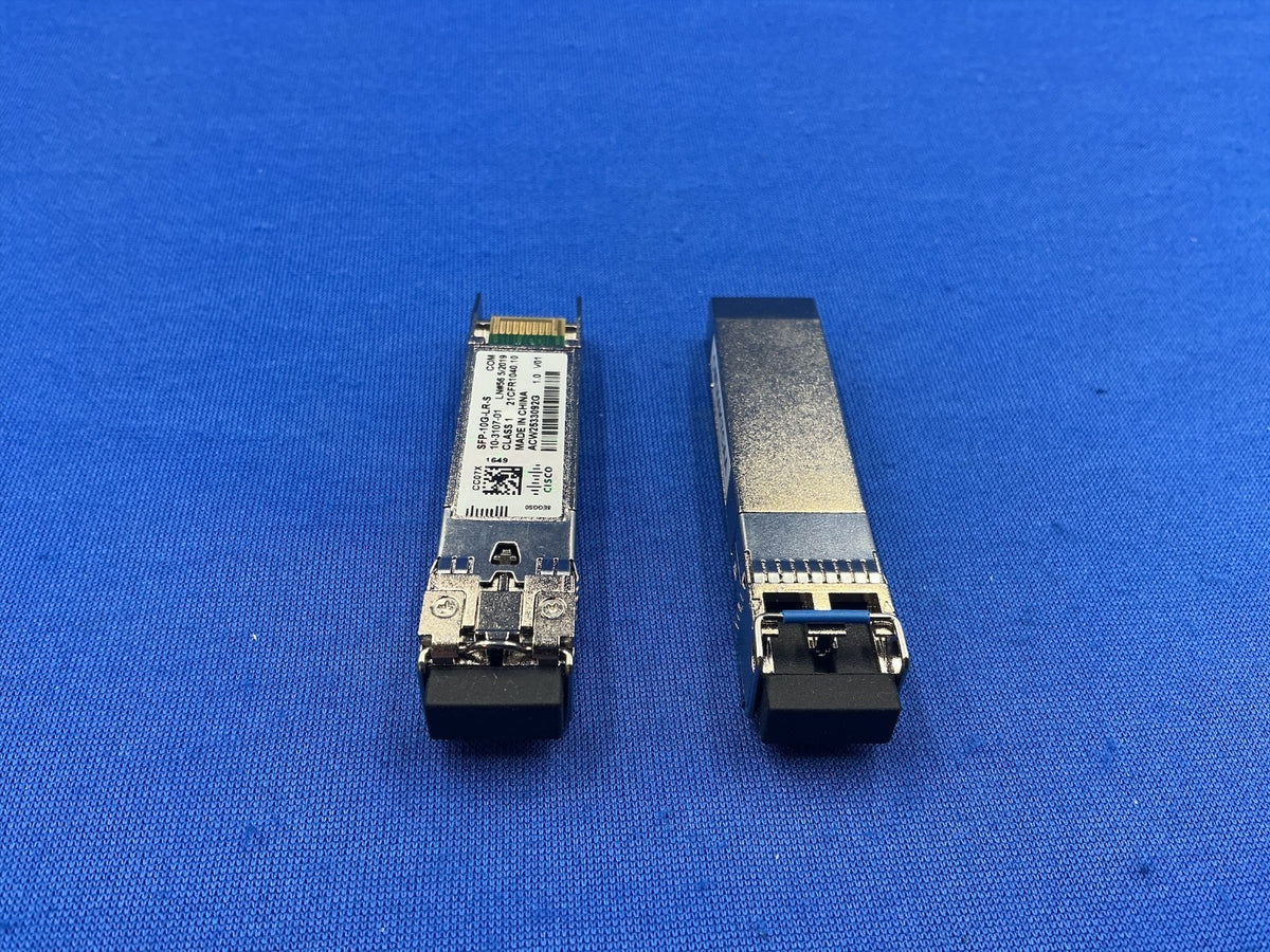 SFP-10G-LR-S Genuine Cisco 10GBASE-LR 10KM SMF SFP Module 10-3107-01